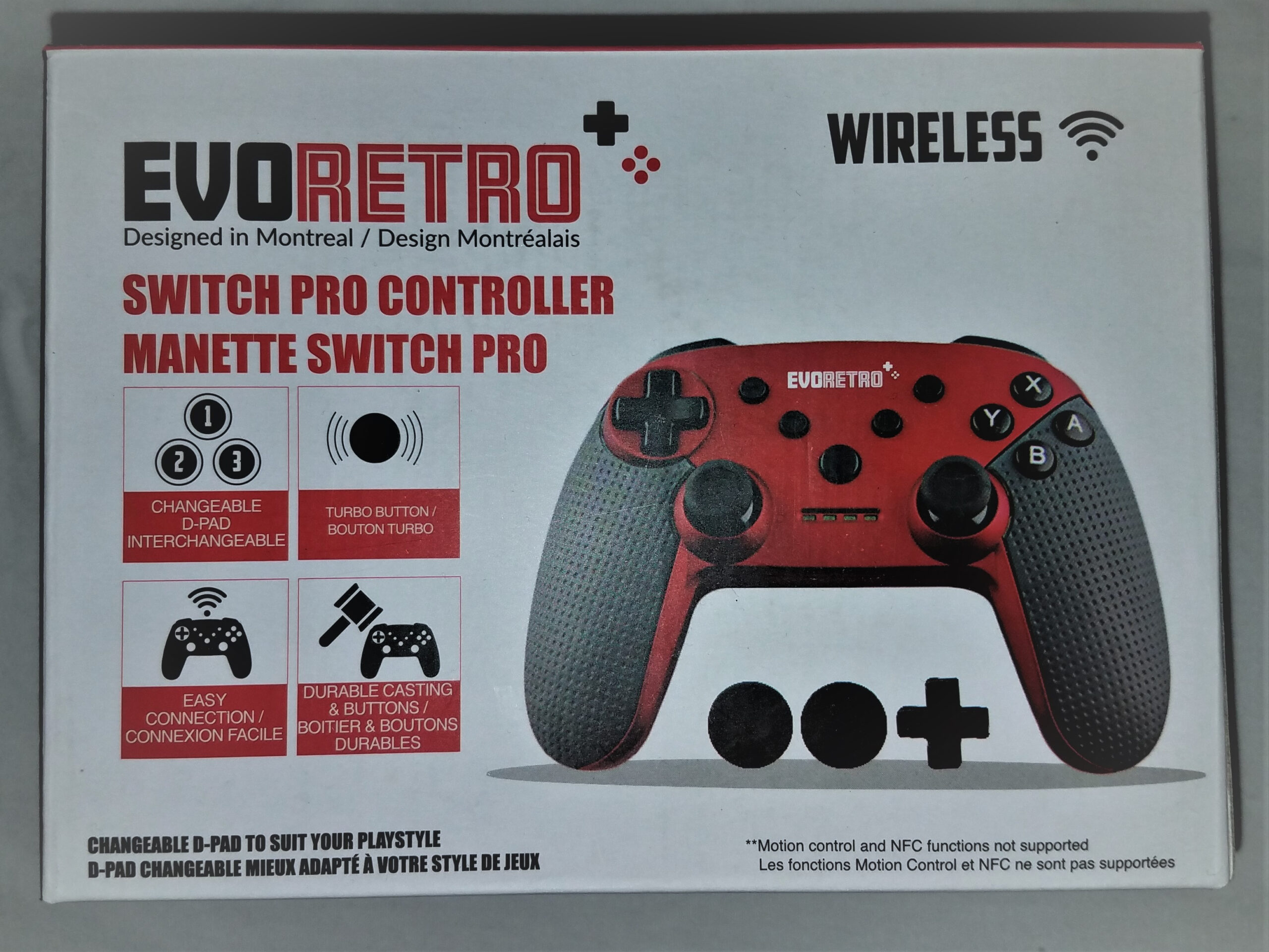 Product Review #015: EvoRetro Wireless Switch Pro Controller (Nintendo Switch)