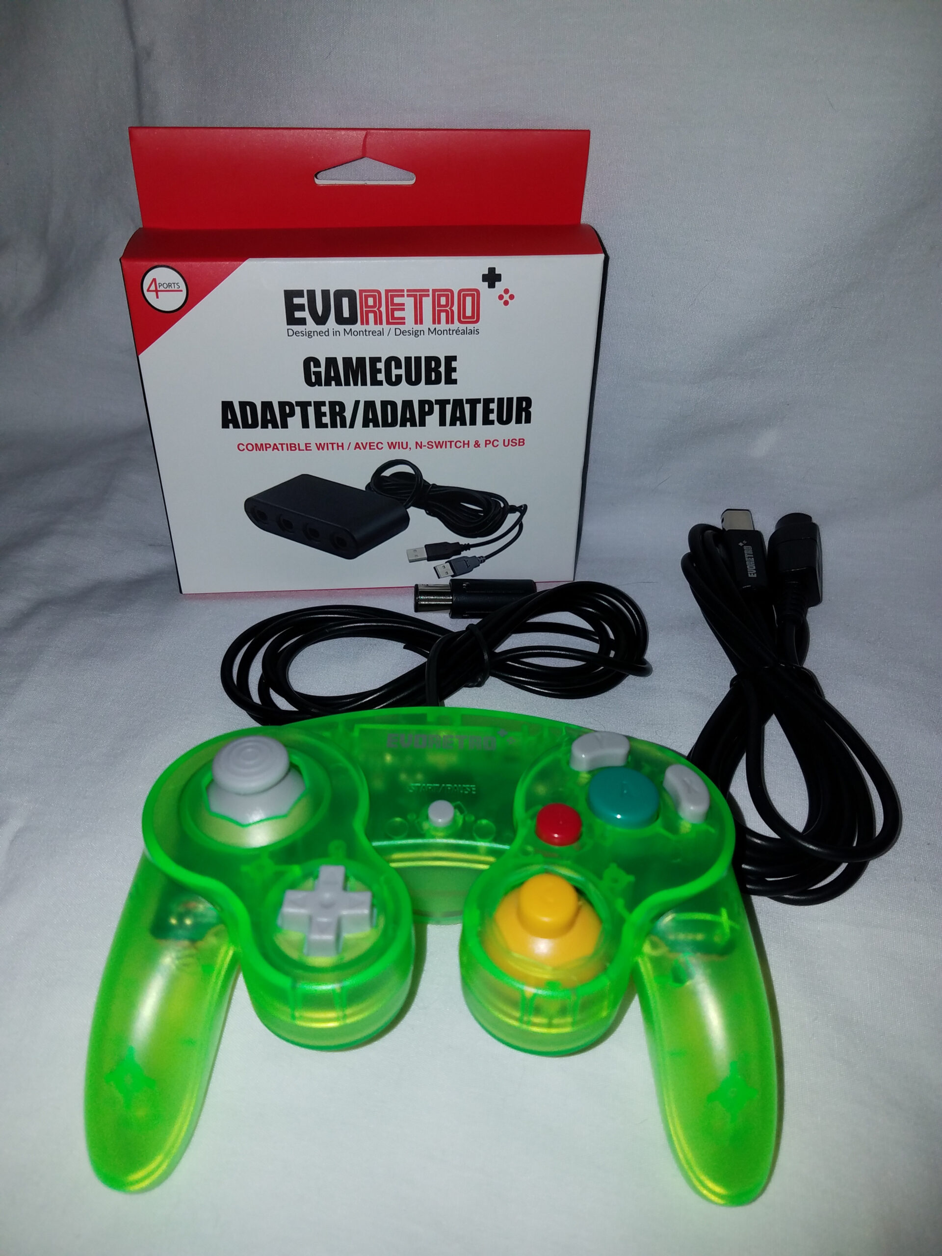 Product Review #019: EvoRetro GameCube Adapter Bundle (Nintendo Switch/Wii U/PC)