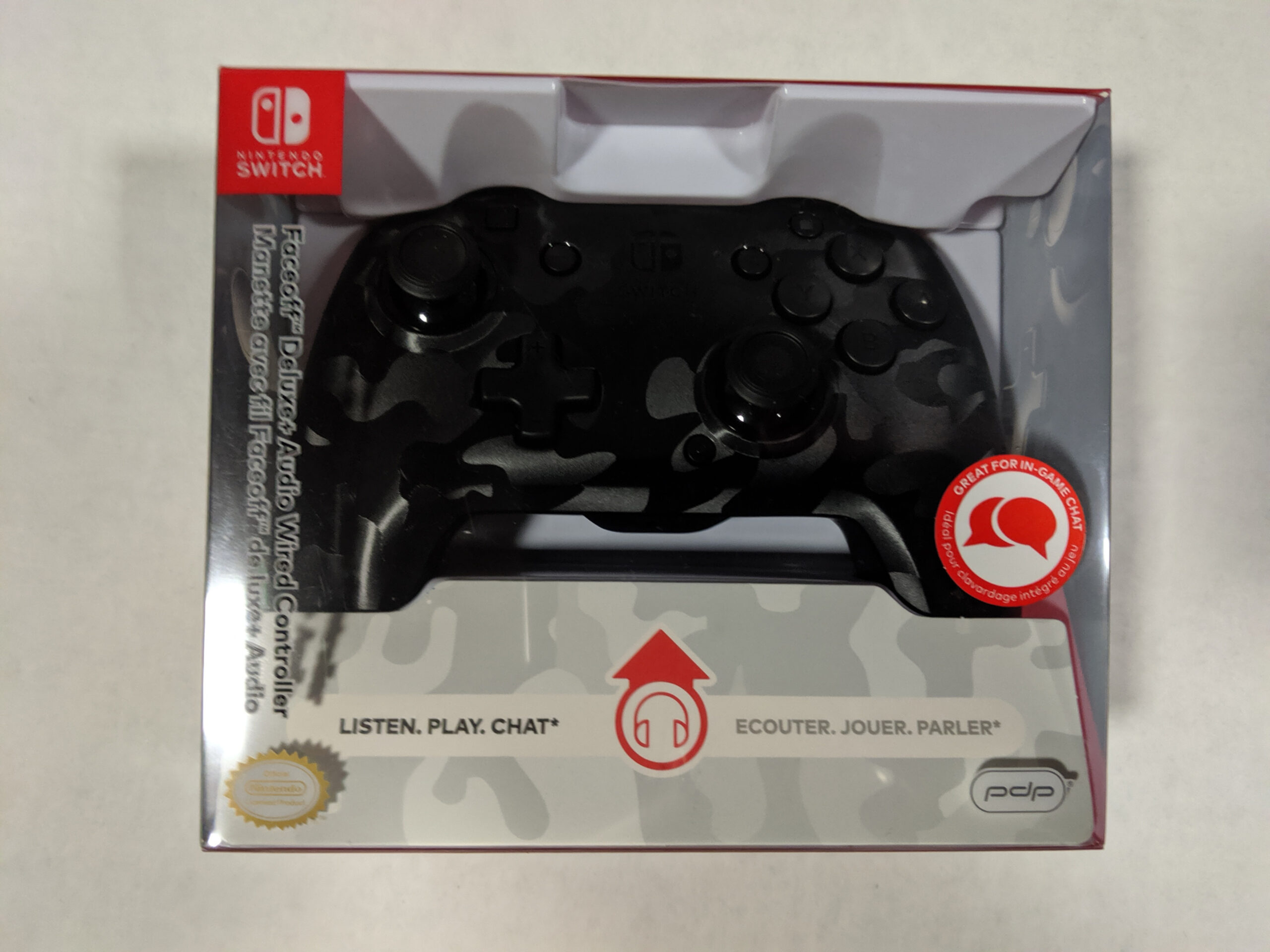 Product Review #020: PDP Faceoff Deluxe+ Audio Wired Controller (Nintendo Switch)