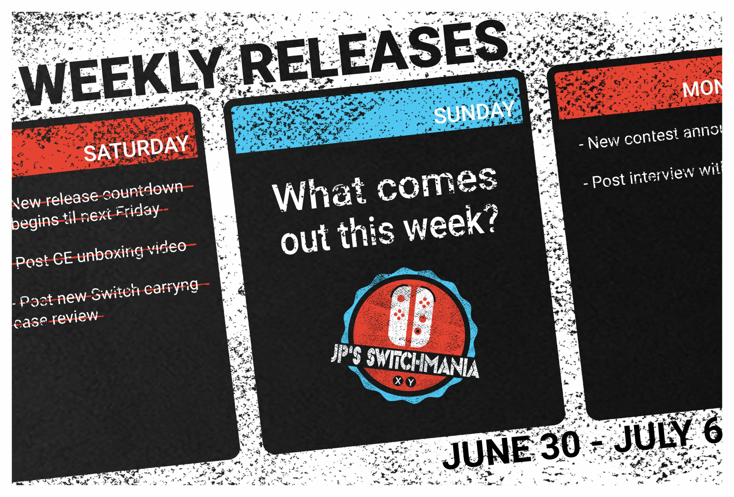 (Updated) Week of June 30th, 2019 Nintendo Switch Physical Releases & Limited Preorders