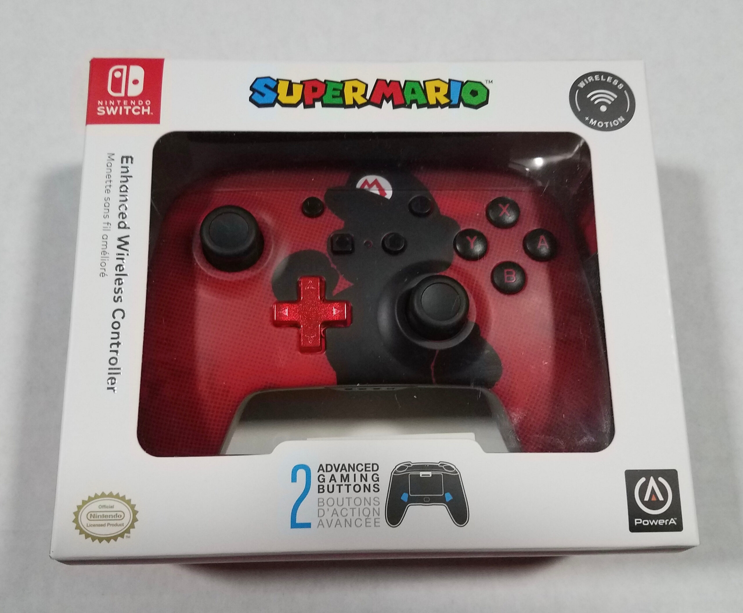 Product Review #003: PowerA Enhanced Wireless Controller -Super Mario Silhouette (Nintendo Switch)
